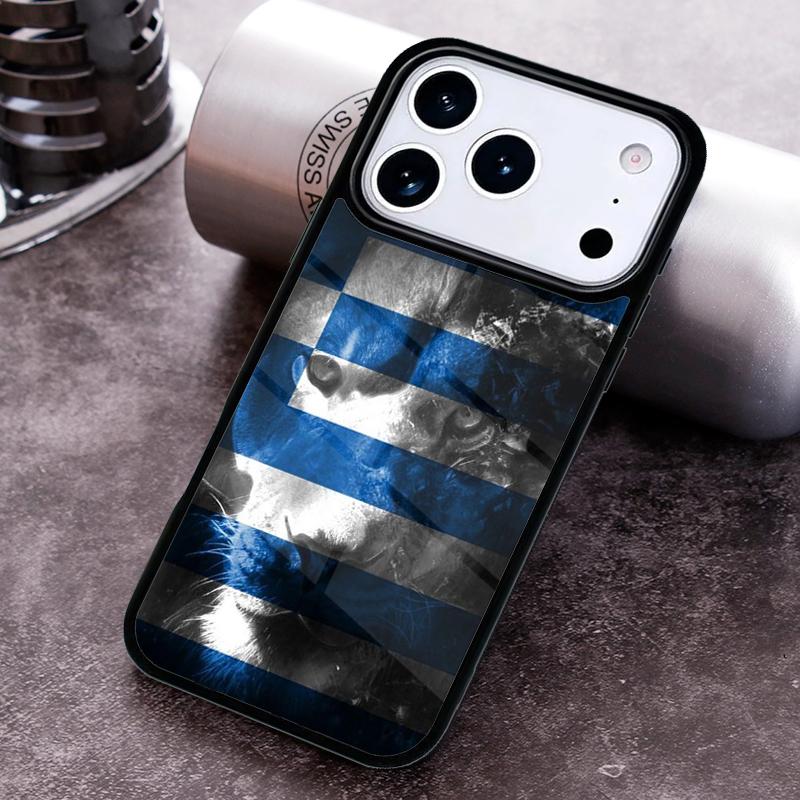 Greece Greek Flag soft Phone Case for iPhone 17 16 15 Pro Max Air 14 13 12 11 Plus Shockproof Cover
