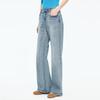JNBY 2025 Autumn Washed Flared Denim Jeans