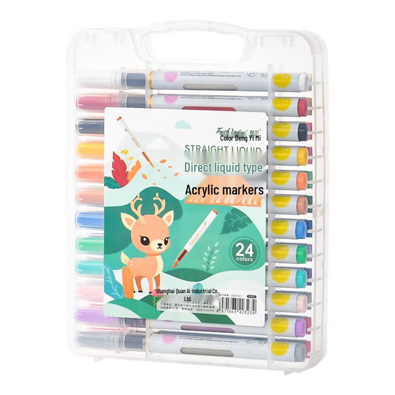 Touchcolor Direct Liquid Soft-Tip Acrylic Marker Pens