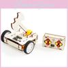 Wooden Assembled Remote Controlled Combat Vehicle With Big Axe Children Toy Set