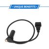 1 Pc Crankshaft Position Sensor for VW Jetta 1.9TDI 1997-1999 Sturdy Metal Plastic Black Engine Crank CKP Sensor