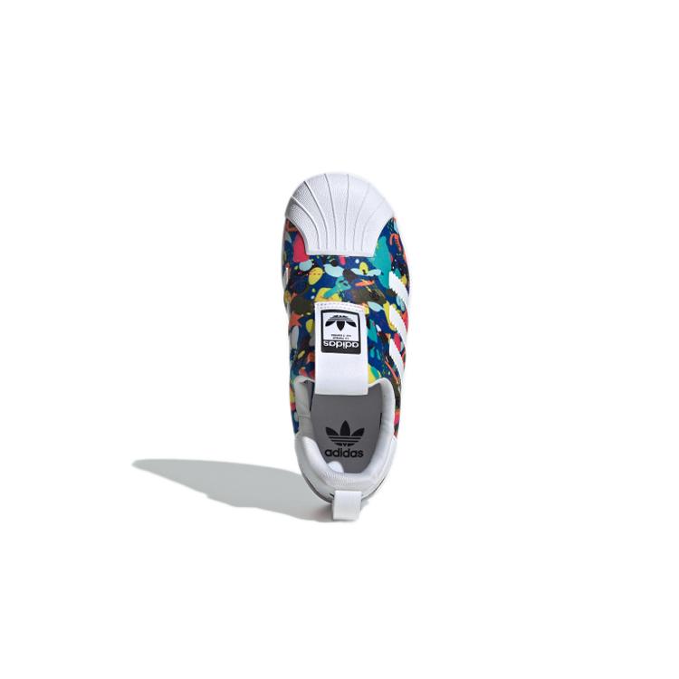 adidas Originals SUPERSTAR 360 C Anti Kick Low Top Kids' Skateboarding Shoes Multicolor Children Aged 3 7 Years Old EE6264