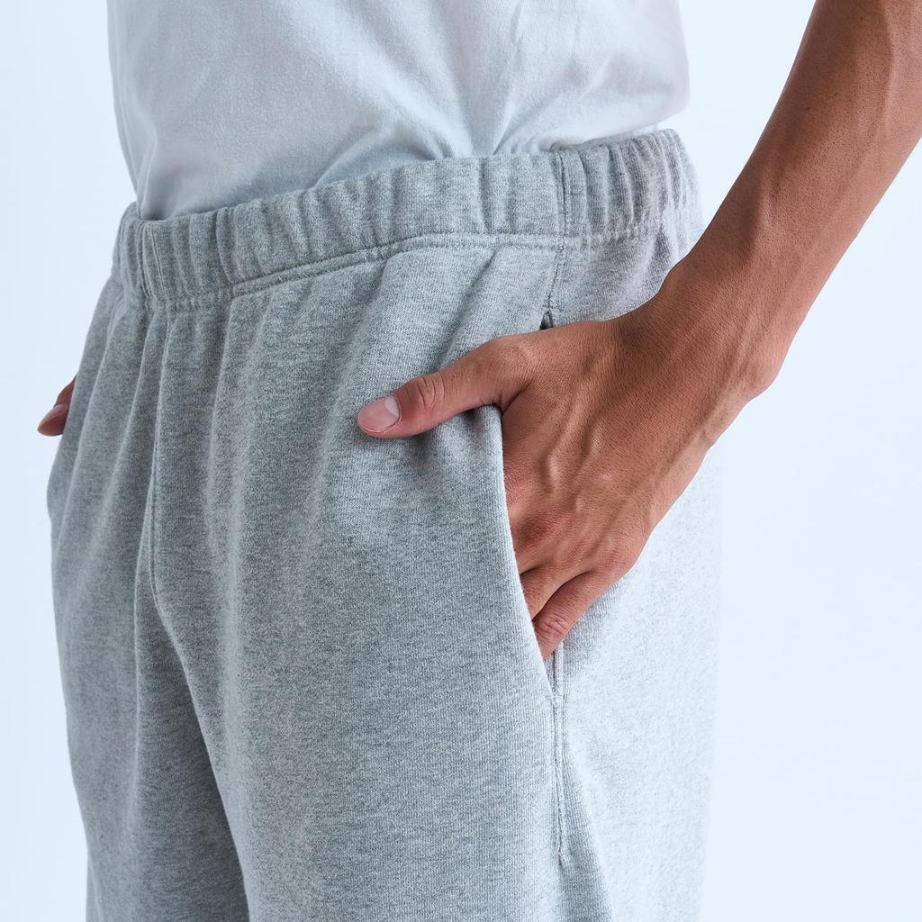 Quiksilver Men's Regular Fit Sweatpants with Mountain Wave Logo Print (QPT244065 HTR)