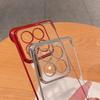 Transparent Plating Frameless PC Hard Phone Case For Xiaomi 15 14 13 12 S 11 Ultra 10 Pro Clear Ultra-thin Half Wrapped Cover
