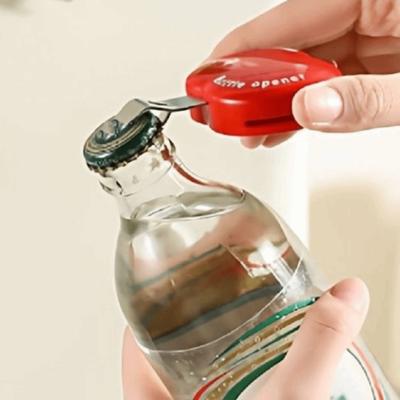 2pcs Multifunctional Magnets Bottle Opener Decorative Fruit Shape Beer Bottle Opener Quick Open Refrigerator Corkscrew