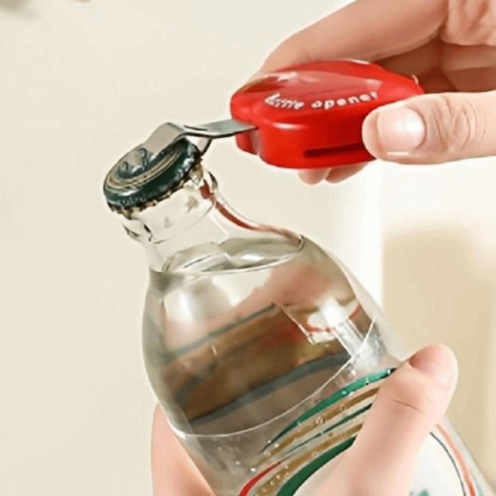 2pcs Fruit Shape Magnets Bottle Opener Multifunctional Refrigerator Corkscrew Bar Use