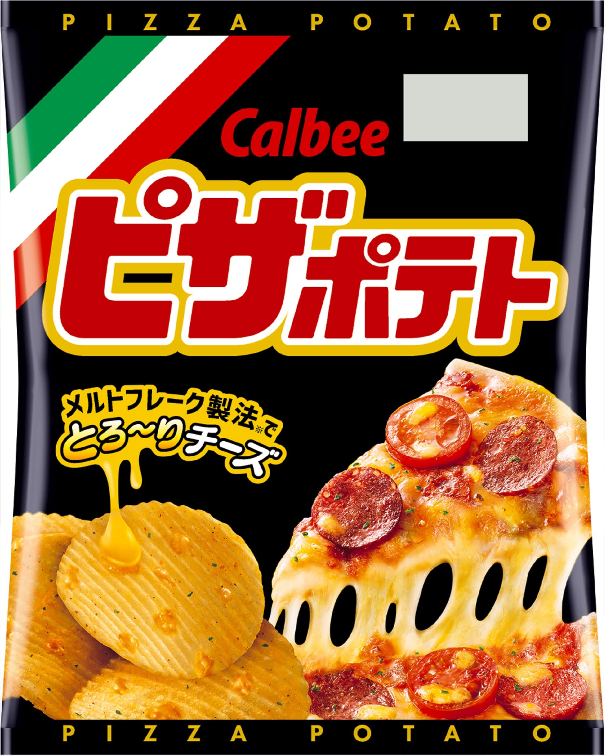 

Calbee Pizza Potato 60g x 12 bags [Pizza Potato] червоний
