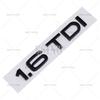 ABAB1 3D 1.6 1.9 2.0 3.0 4.0 TDI Car Trunk ABS Badge Emblem For Car Rear Tailgate Adhesive Badge Sticker for A4 A5 A6 A7 A8 Q3 Q5 Q7