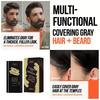 Disposable Hair Color Stick with Comb, Instant Gray Hair Coverage, Washable Quick Dye for Hairline, Men & Women Hair Dye Pen