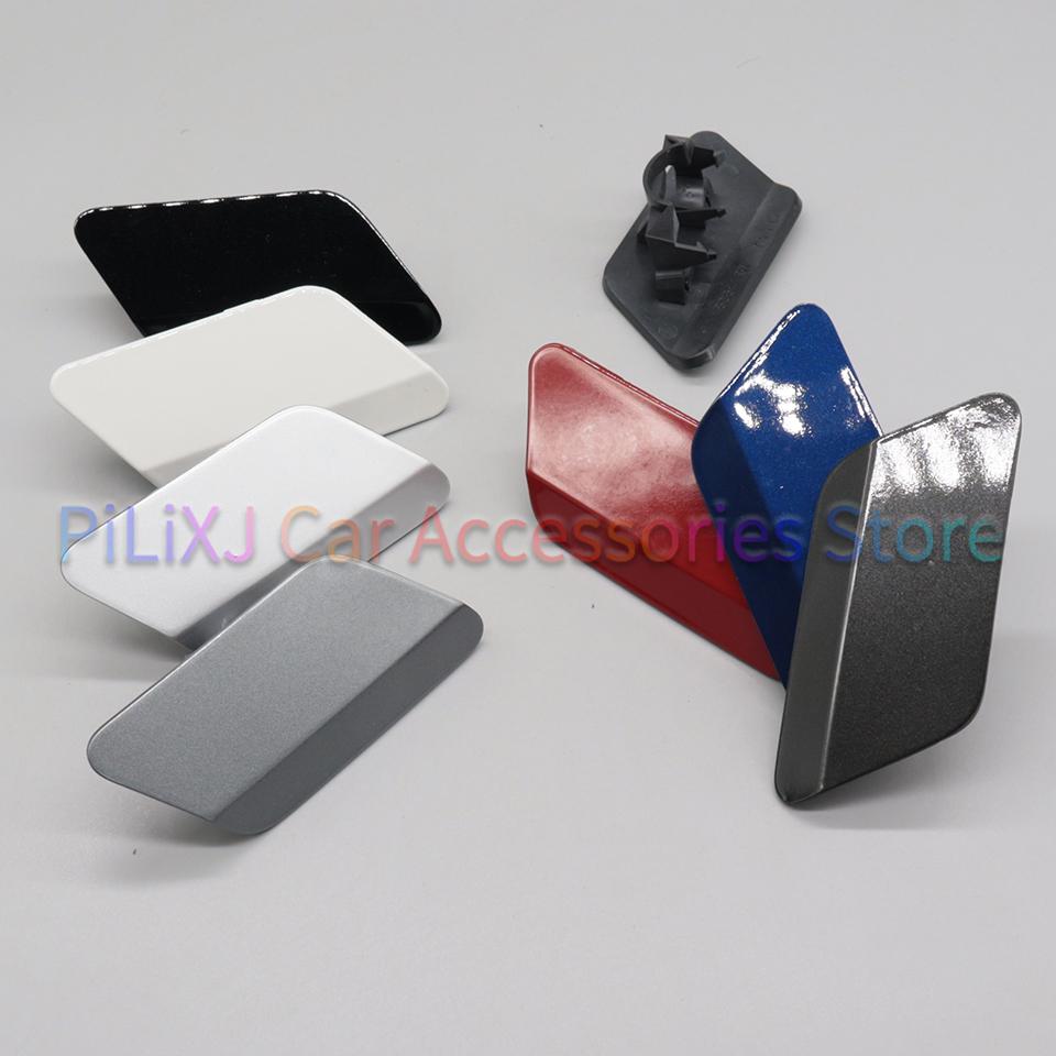 Auto Parts Headlight Washer Cover Cap For BMW X3 X4 F25 F26 LCI M-Sport 2014-2017 High Quality Spray Paint Black White Silver