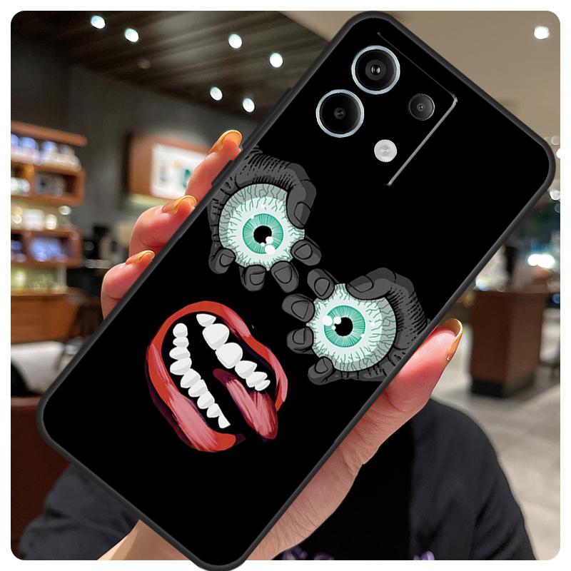 Monster-Auge Handtasche für Xiaomi Redmi Note 12 9 10 11 13 14 15 Pro Plus Hülle für Redmi 13C 12C 10C 14C 15 C