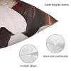 Hutao cute waifu Pillowcase Printed Polyester Cushion Cover Decorative Cute Genshin Game Otaku  Throw Pillow Case Cover Square
