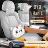 All-Season Leather Seat Covers for BYD Han L 2025 Model - Universal Fit