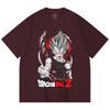 230 Gsm 100% Cotton Dragon Ball V60 Majin Vegeta Print Unisex Heavy Cotton T Shirt
