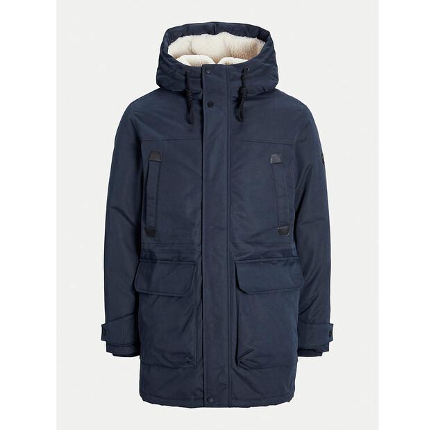 Winter Fleece Jacket Jack&Jones 12256995, Blue, Regular Fit
