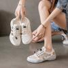 Xiaobai Women's Shoes Summer New Flat-bottomed Tide Student Casual Women's Shoes Hollow Versatile Sandals