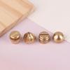 5Set High Quality Solid Brass Rivet And Screws Diy Leather Bag Decoration Suitcase Botton Feet Rivet Accessories