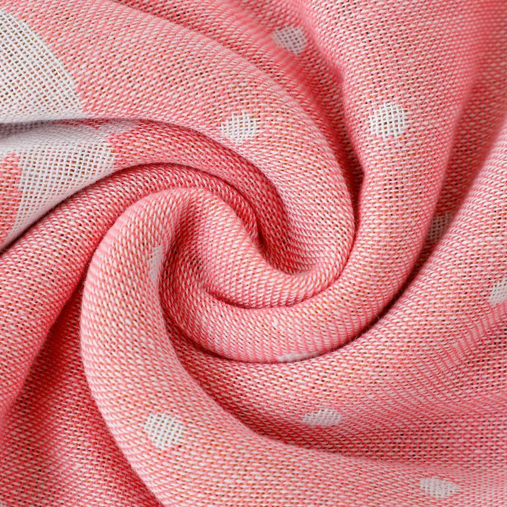 New 34*74cm Large Hand Towel Decorative 4 Layer Cotton Gauze Tea Towel Quick Dry Cartoon Washcloths for Home Restaurant