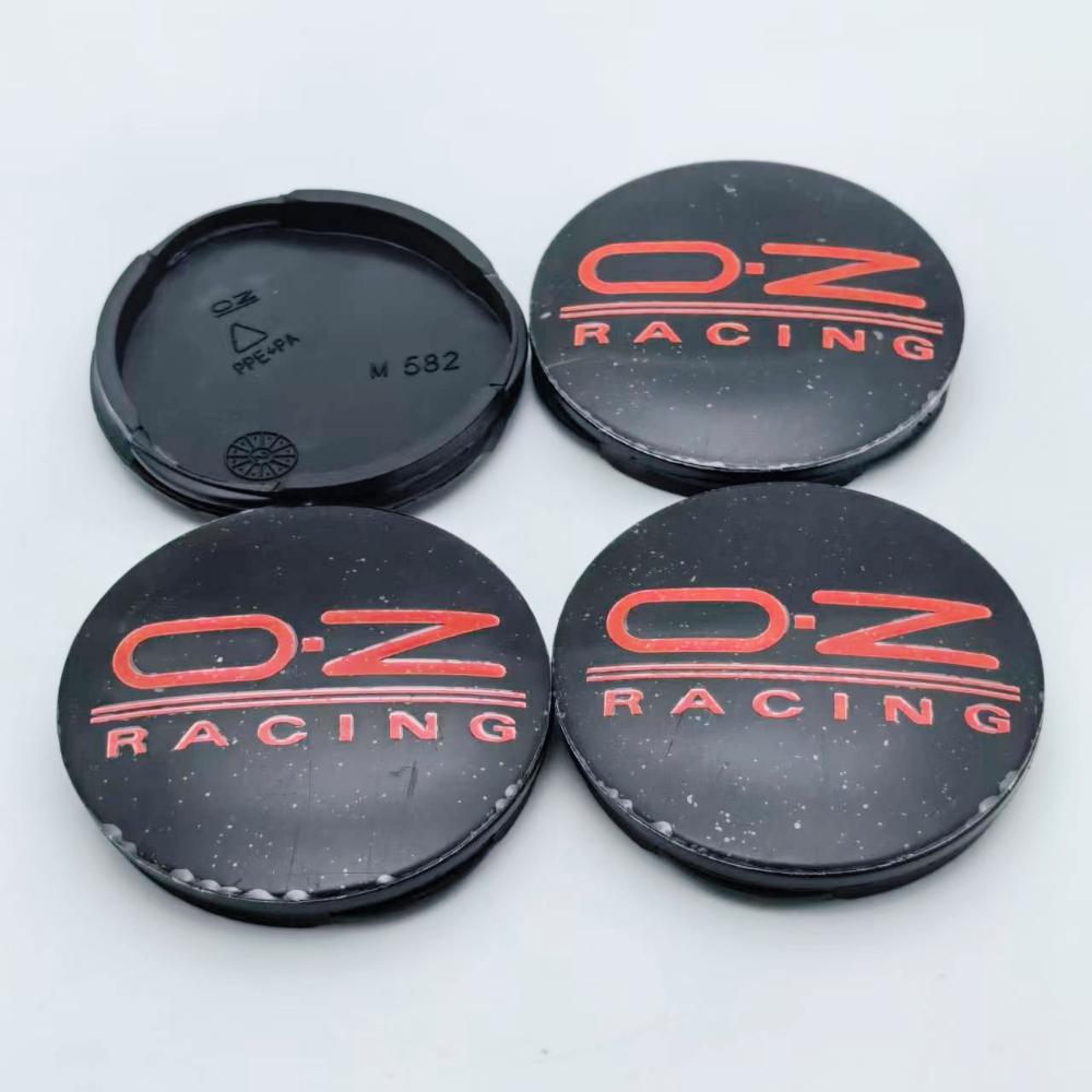4pcs 55mm OZ O.Z Racing Logo Emblem Badge Car Wheel Center Caps Wheel Hubcaps Rim Hub Dust Cover Fit for OZ M582 JJHVYU6 Car Accessories