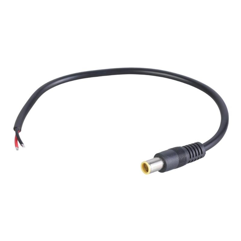 DC7.9x5.5mm Power Pigtails Cable DC7909 7.9x5.5mm Male Plugs Cable with Bare Wire End for Solar Panel Laptop Charger