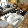 Johnny Hallyday: Le Phénix carpet Living room and bedroom mats printing Art Protective pad Room