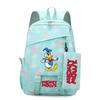 3 Piece School Backpack Set for Students Large Capacity Oxford Cloth Schoolbag with Shoulder Strap and Pencil Case