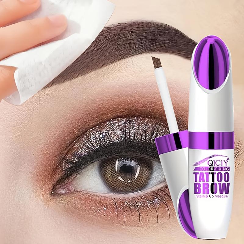 Long Lasting Tear Off Eyebrow Gel Cream, Waterproof and Sweat Proof, Long-lasting Color Retention, Creating A Natural Appearance