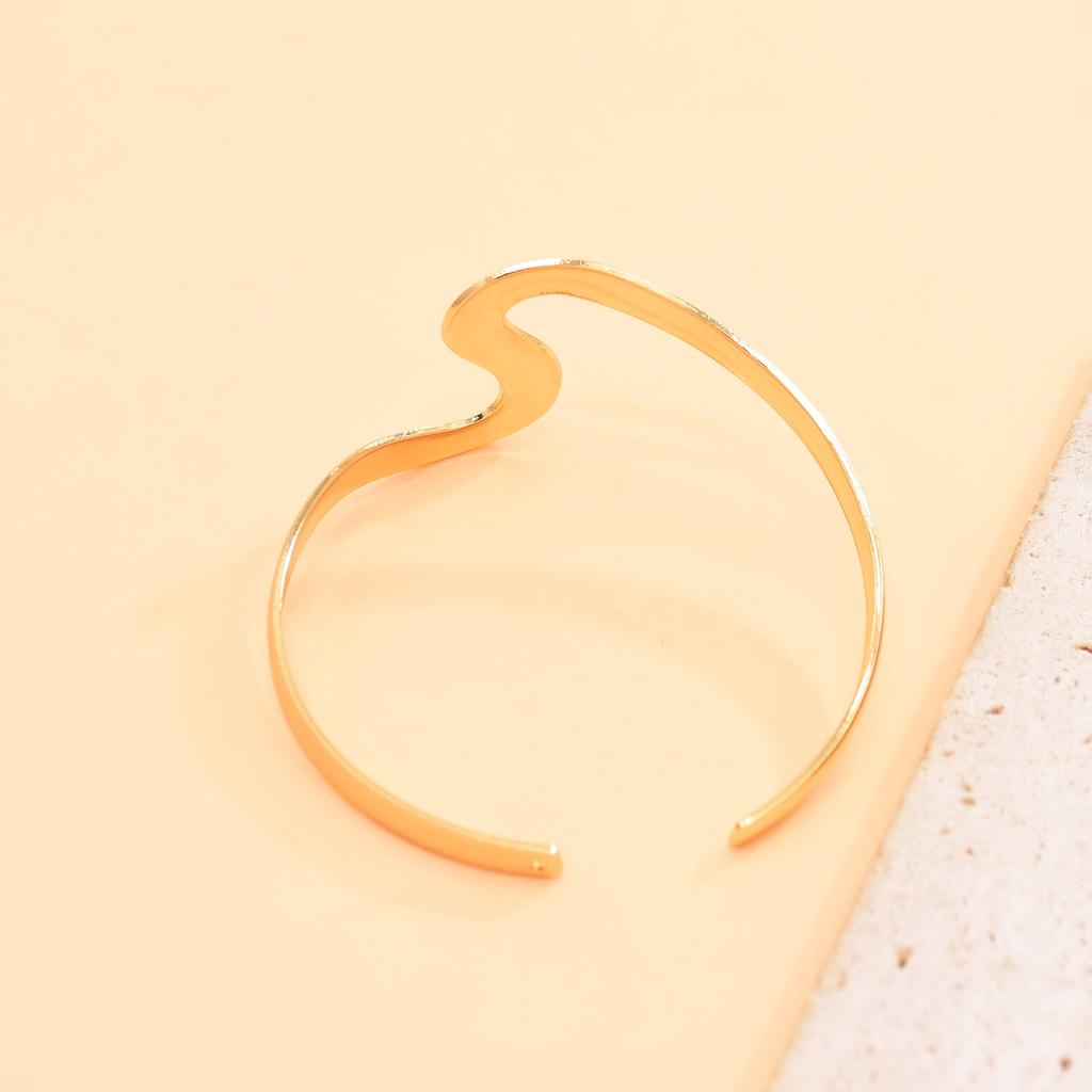 Einfache Vintage Verstellbare Offene Armreifen Armspangen für Frauen 2025 Trend Goth Geometrisches Armband Ästhetischer Schmuck Geschenk Neu