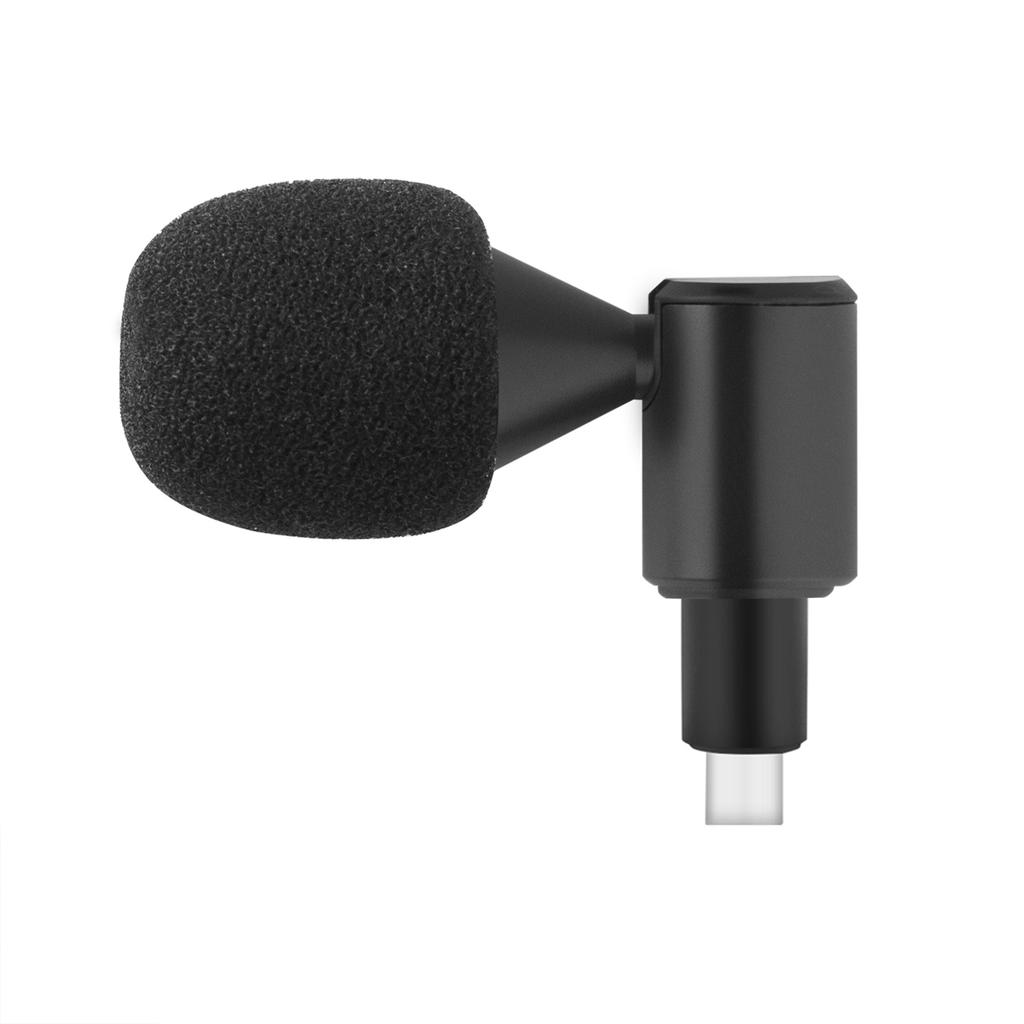   Plug-in Smartphone Microphone Mobile Phone Mic Cardioid Pickup 3.5mm TRRS Plug 90 Degrees  Angle   with 2pcs Windscreen for Smartphone L