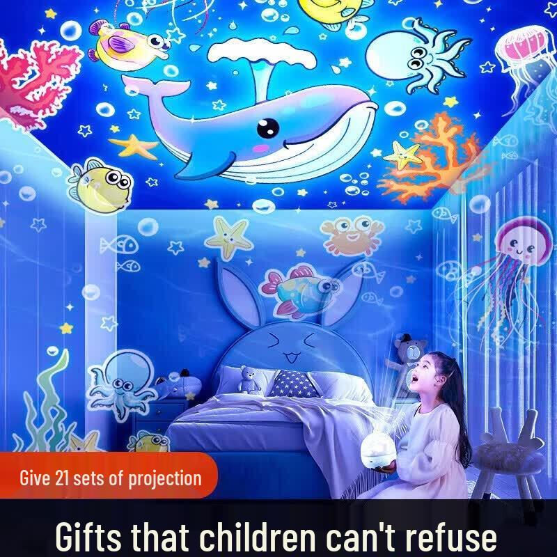 Starry Sky Rabbit Projector Lamp