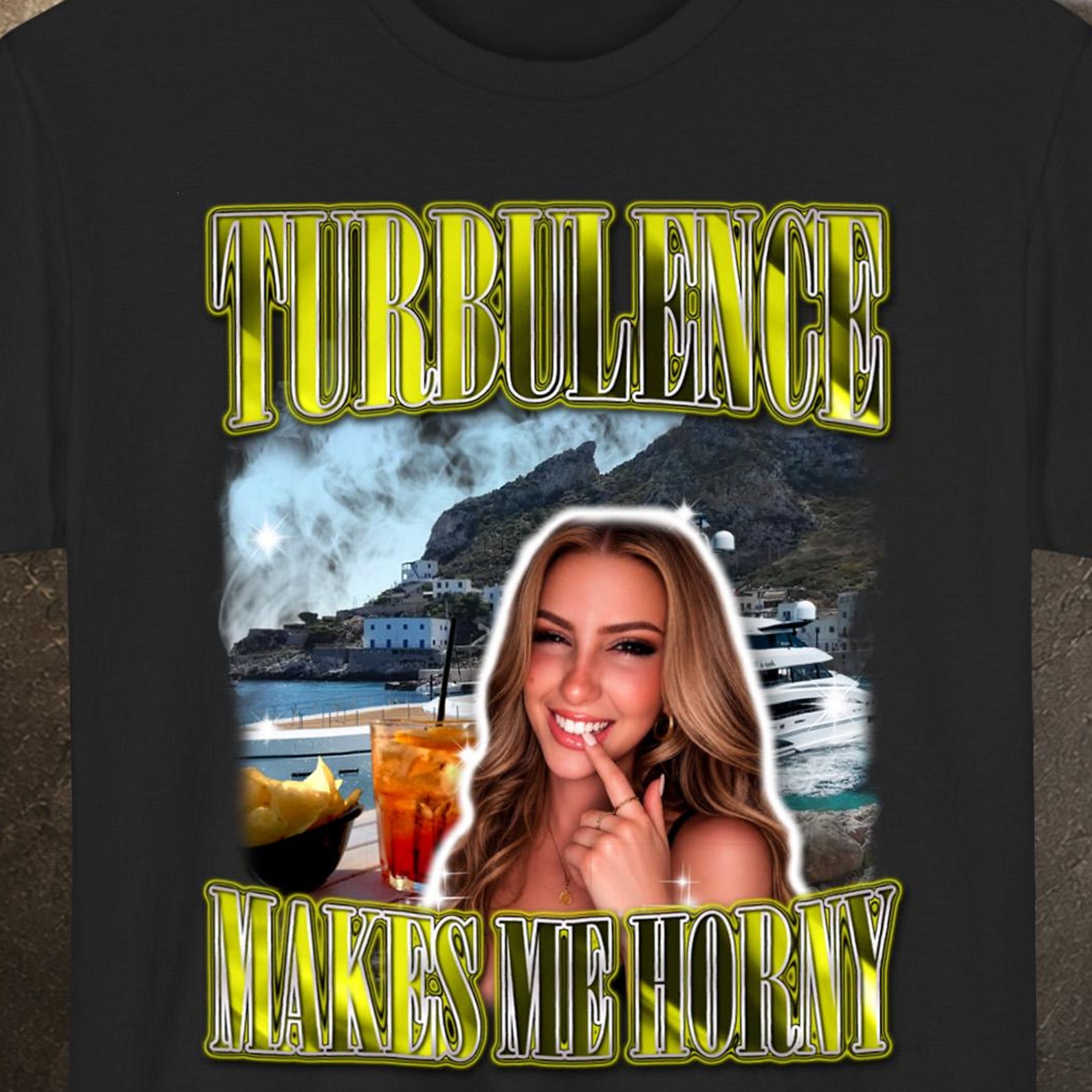 Turbulence Makes Me Horny Shirt, Vacation Funny Shirt, Inappropriate Shirt, Affordable Gifts For Her S