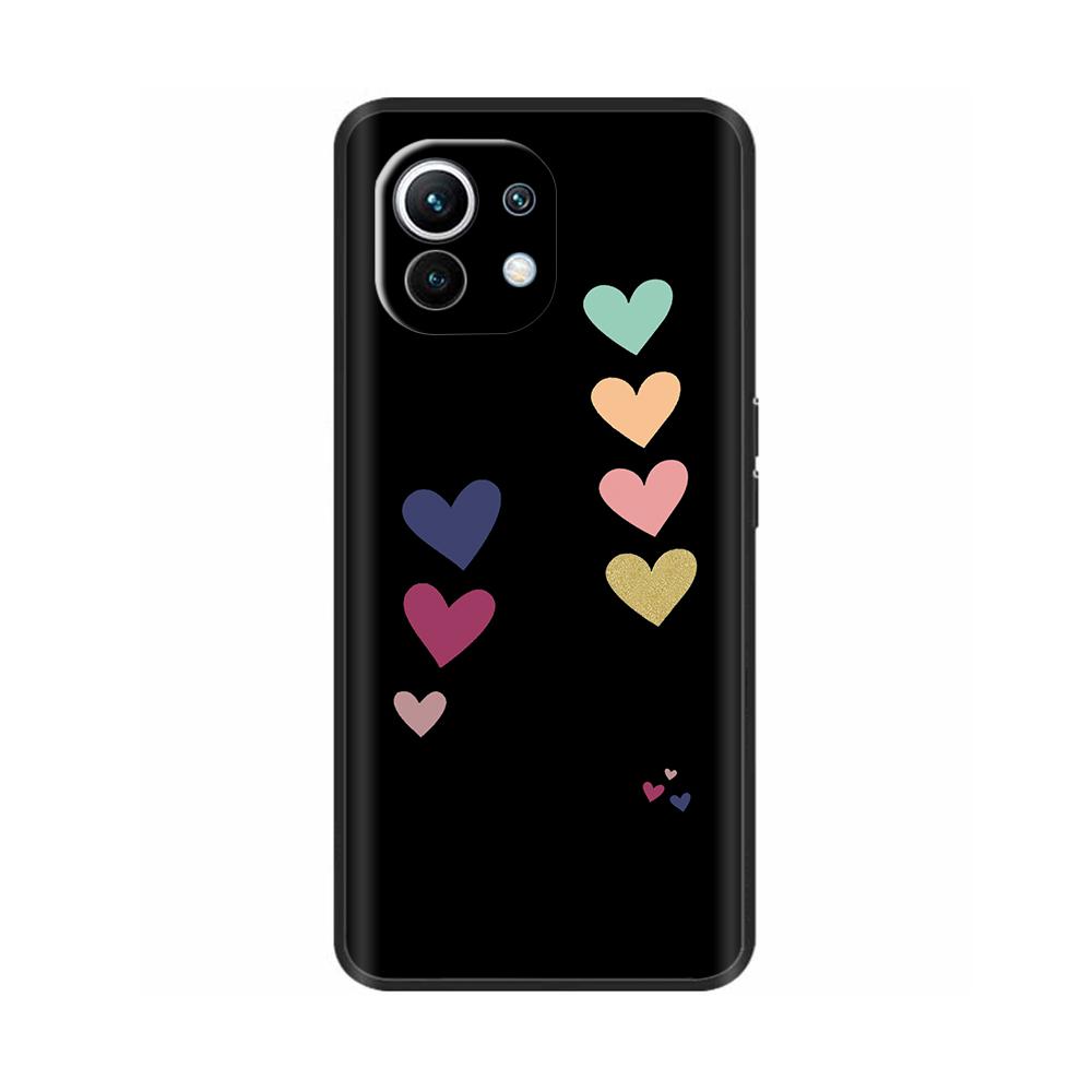 For Xiaomi 11 Lite 5G NE Case Shockproof Soft Silicone Back Cover For Xiaomi Mi 11 Lite 5G Phone Case Mi11 11Lite NE Funda Coque