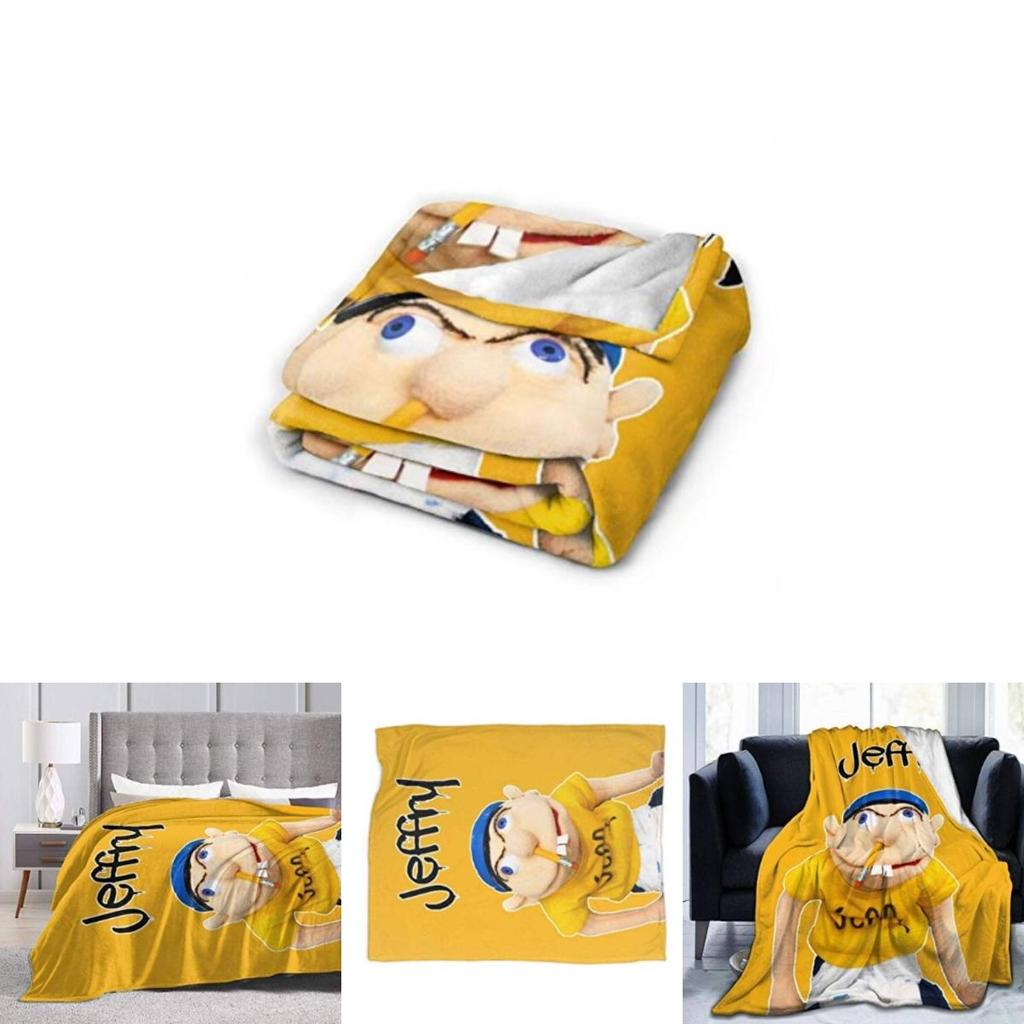 Sml Jeffy Printed Blanket With Soft Fabric For Daily Napping