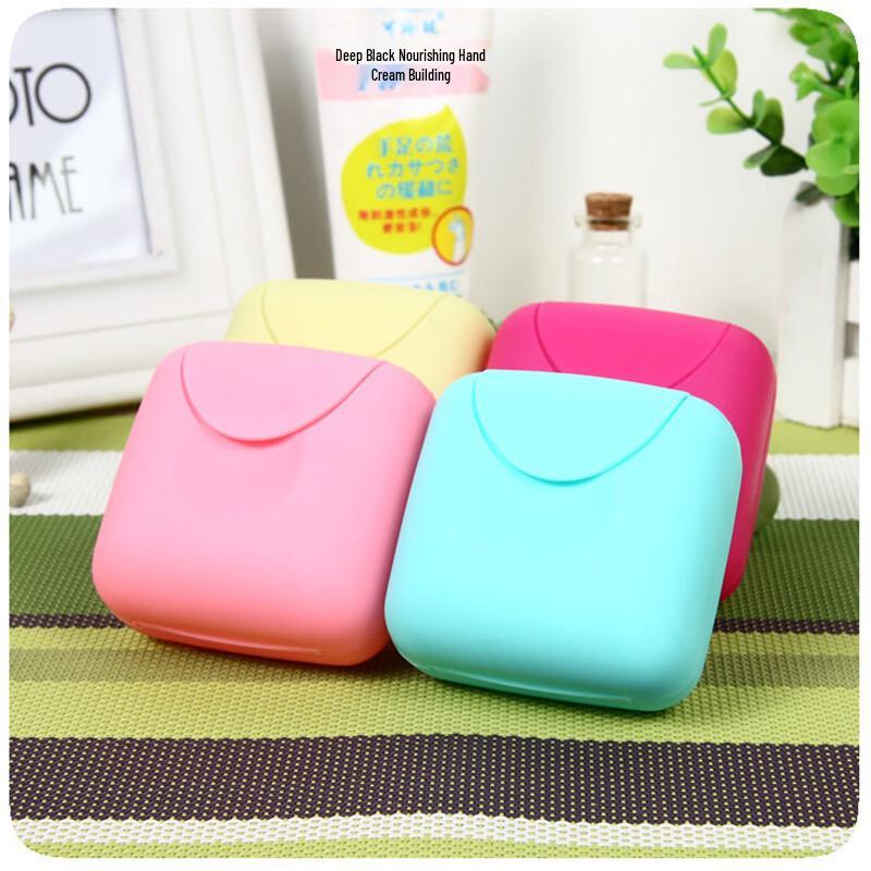 YIXI Leak-Proof Travel Soap Case - Small Candy Color 5-Pack