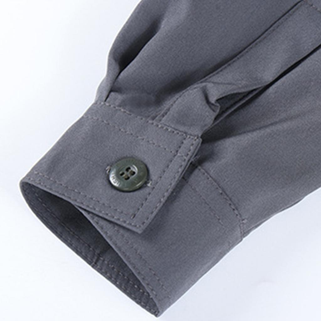 Men's Stretch Work Clothes Suit Men's Thin Quick Drying Casual Cardigan Outdoor Wear Resistant Suit