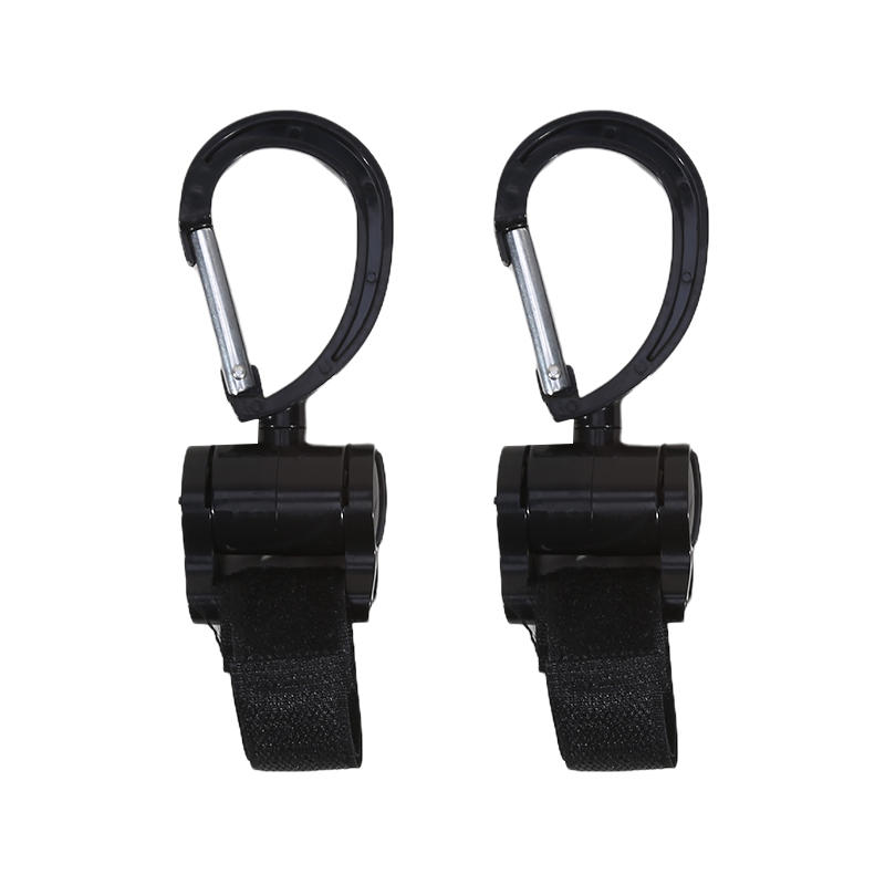 2Pcs Electric Scooter Helmet Lock Hooks No Drill Universal Front Hanging Rack Stroller Mommy Hook Heavy Duty Storage Holder