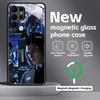 Klassisches Spiel Detroit Become Human Handyhülle für Samsung S26 S25 S24 S23 S22 S21 Plus Ultra Note20 Glas Magnetische Hülle