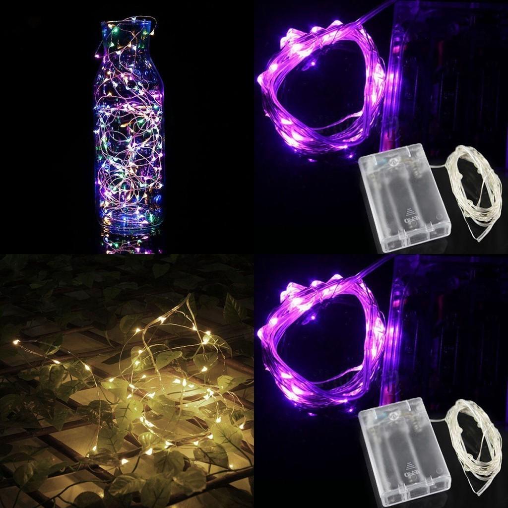 Elegant Led Battery String Fairy Lights With Waterproof Copper Wire For Home Decor