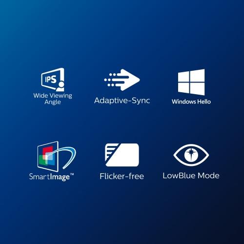 Philips S Line 272S1MH/00 Monitor 27'' IPS, FHD 1920x1080, 4 ms, 300 cd/m2, 75 Hz, Black