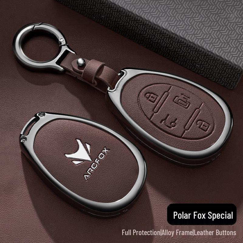 BAIC ARCFOX Key Case for T6, S6, New Alpha, T5/S5: Premium Car Key Shell