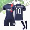 2324 Paris Saint-germain Football Kit Messi Neymar Mbappe Suitable For Kids