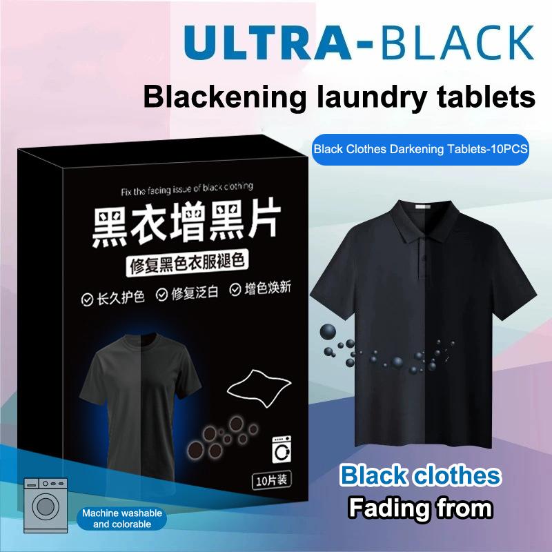 Black Clothing Color Restorer Sheet Black Trouser Clothes Laundry Tablet Restore Black Color Laundry Paper For Washing Machine