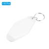 [PATIKIL] 16-Piece Vintage Motel Keychains, Blank Hotel Keychains, Diamond Shape Retro Key Tags for DIY Crafts, Ornaments, Backpacks, Luggage Labels,