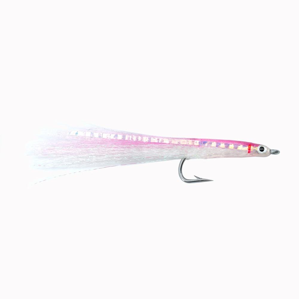 Stainless Hooks Fly Fishing Sand Eel 3D Realistic Realistic Fish Eye Surf Candy Fly Lure Surf Candy Design Sand Eel Pattern