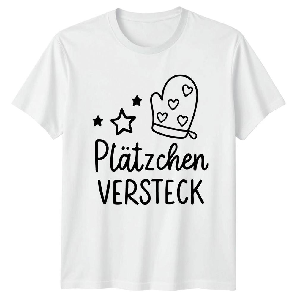 Platzchen Versteck TShirt GerUnisex Baking Cookie Lover Christmas Gift S
