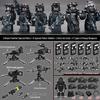 Delta Military Special Forces Police Figure Building Blocks - Ghost Soldier Assembly Toy for Kids