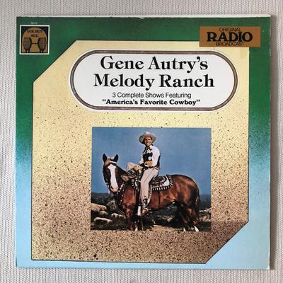 LP Record GENE AUTRY - Gene Autry's Melody Ranch 5012 Golden Age Reco 1981 US New Age & Easy Listening Used