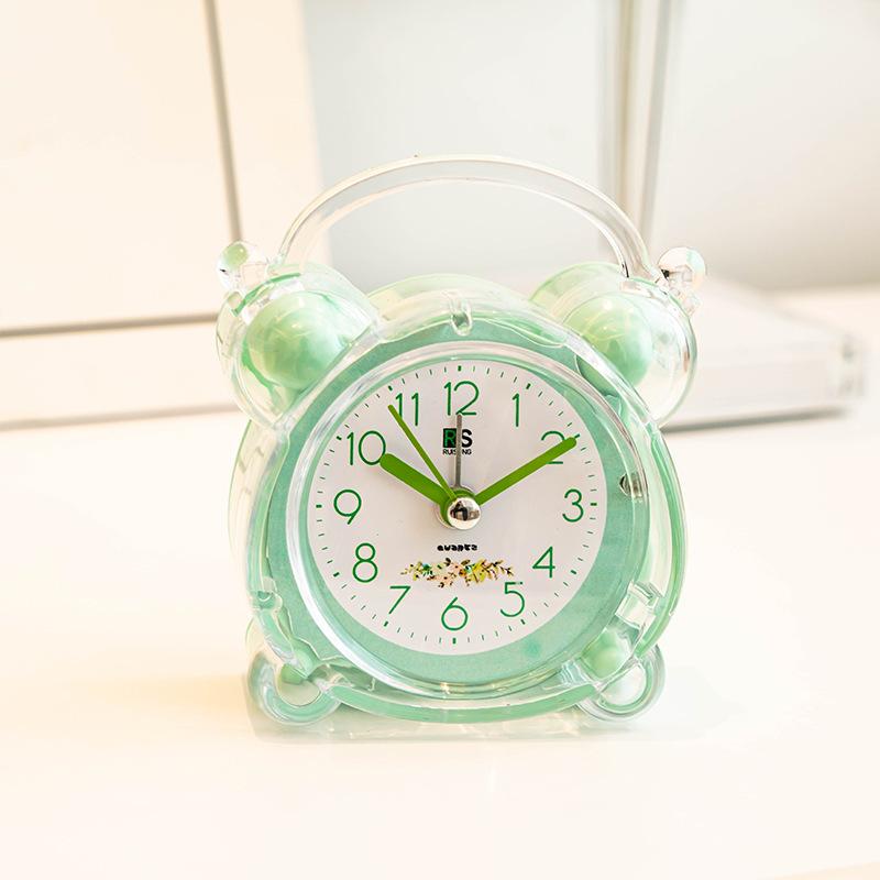 Alarm clock silent head of bed student creative personality lazy simple bedroom cartoon children electronic small alarm clock alarm watch