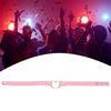 PU Lther   Alloy   Hrt Shaped Decoration Necklace Collar Jewelry Accessory