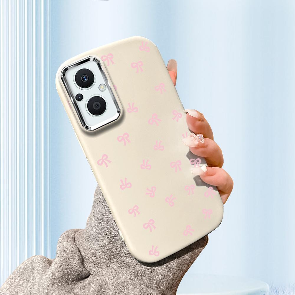 Für Vivo V23 V25 V27 V29 V30 Y27S Y28 Y33S Y36 Infinix Hot30I Hot40 Tecno Spark20 Cartoon Schwarze Katze Silberner Rand Weiche Flüssigsilikon Schutzhülle